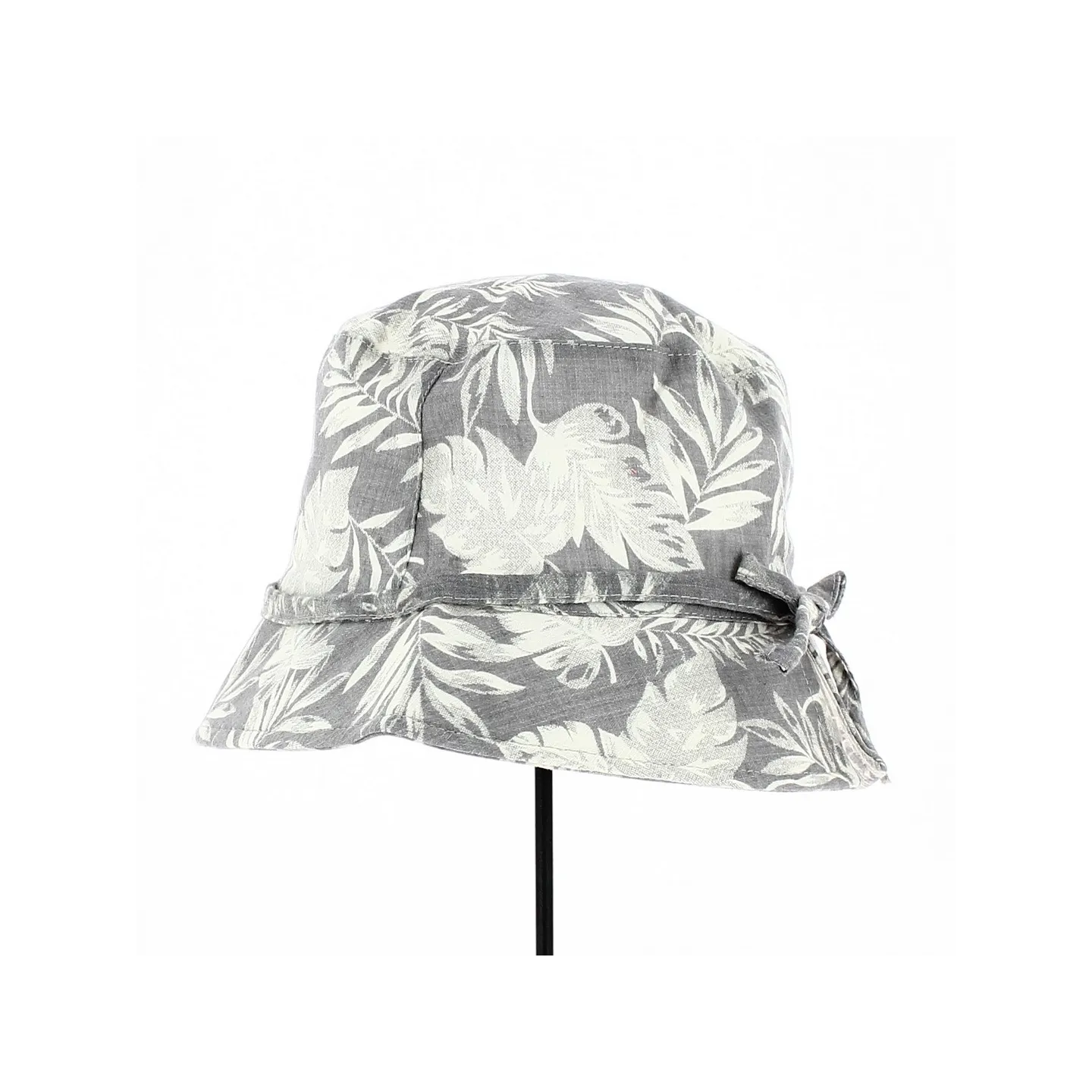Léo Grey Flowered Bob - Traclet