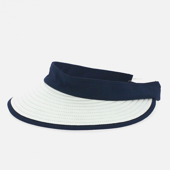 Bauloise Pornichet Cap 12 cm Visor - Navy Blue - Soway