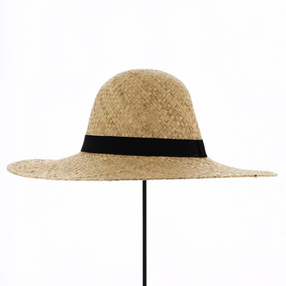 Paola Natural Straw Capeline - Traclet