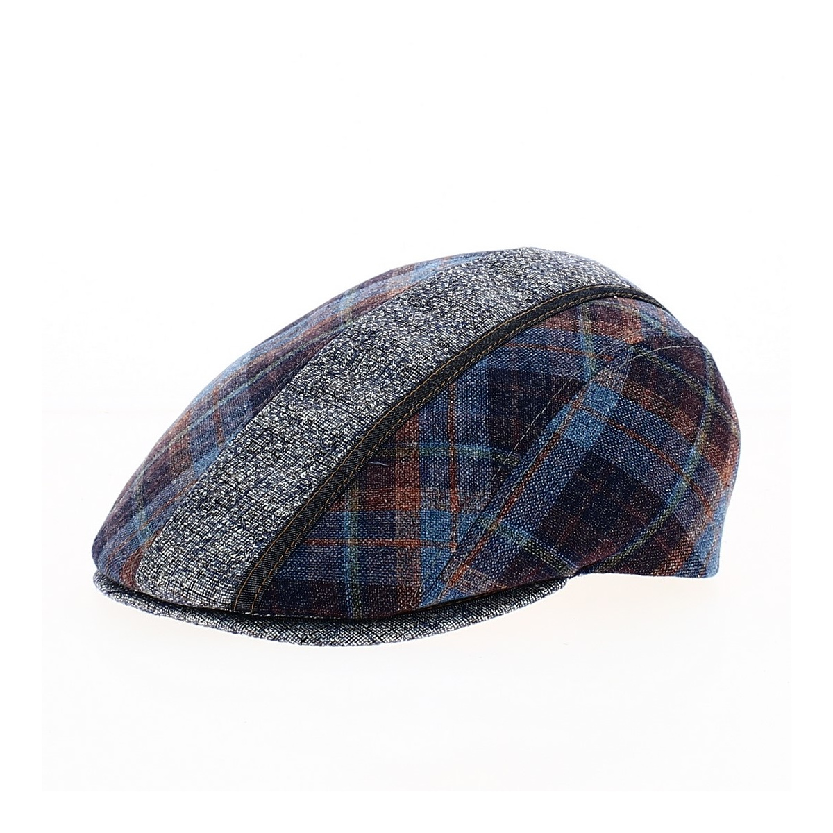 Roma Patchwork Flat Cap - Traclet