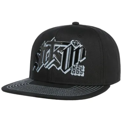Casquette Snapback Diamond Noir - Stetson
