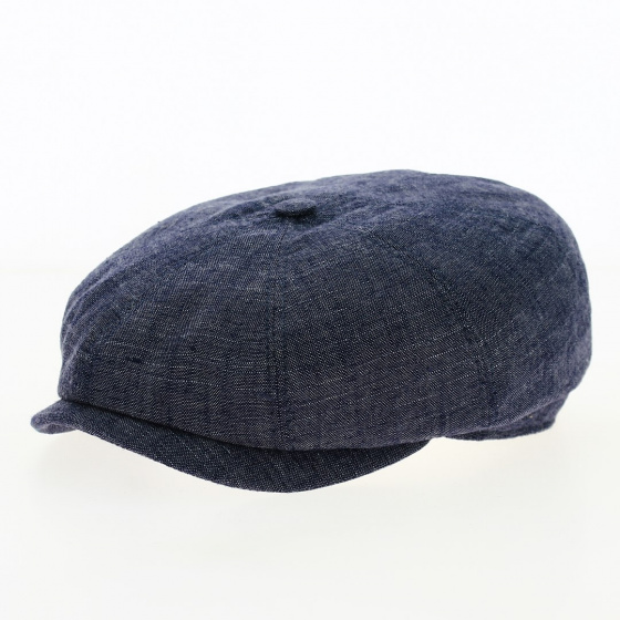 Casquette Hatteras Dublino en Coton Bleu - Traclet