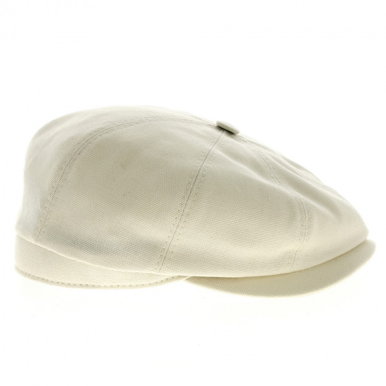 Hatteras Mylo Cotton White Ecru Cap - Marone