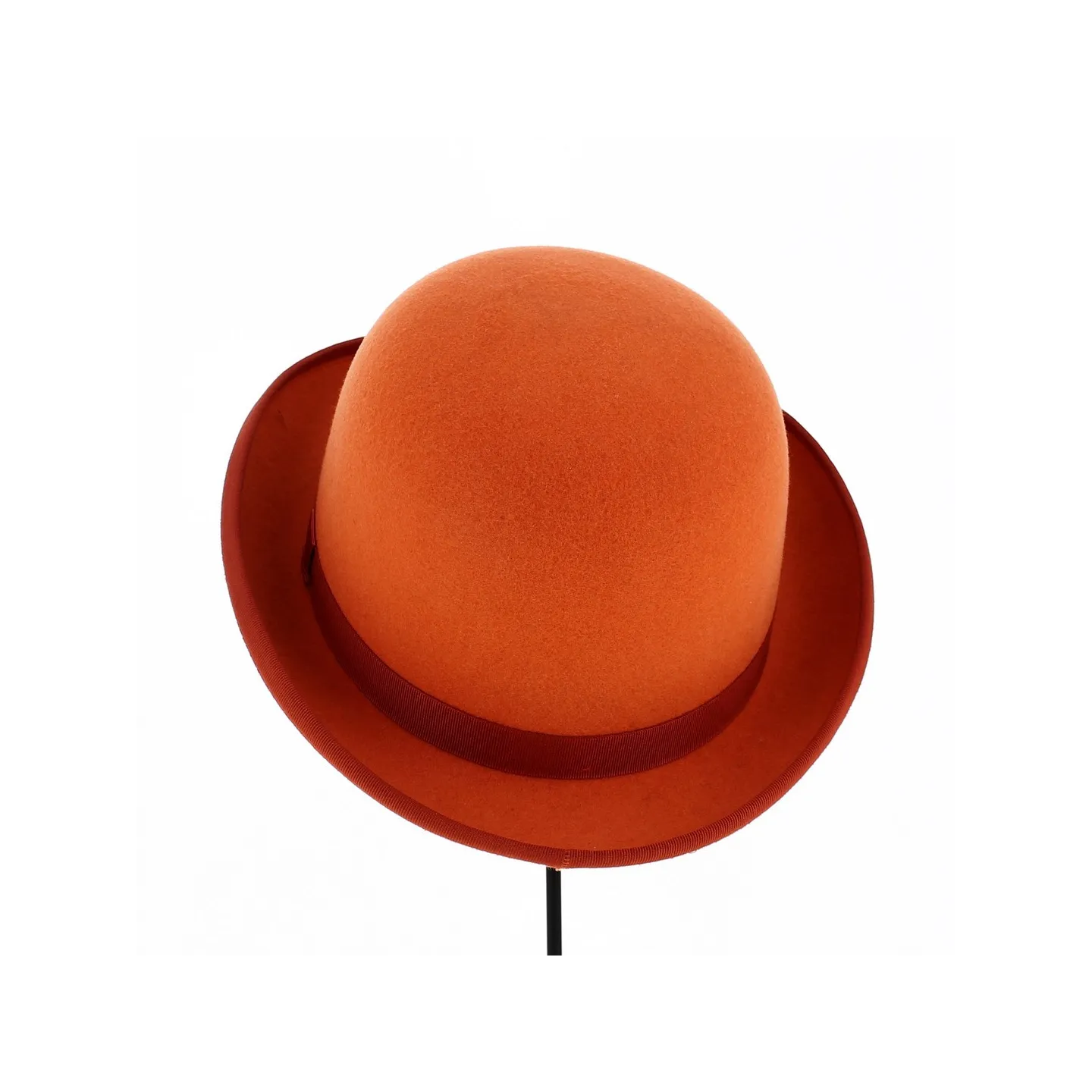 Alico Wool Felt Melon Hat Orange - Traclet