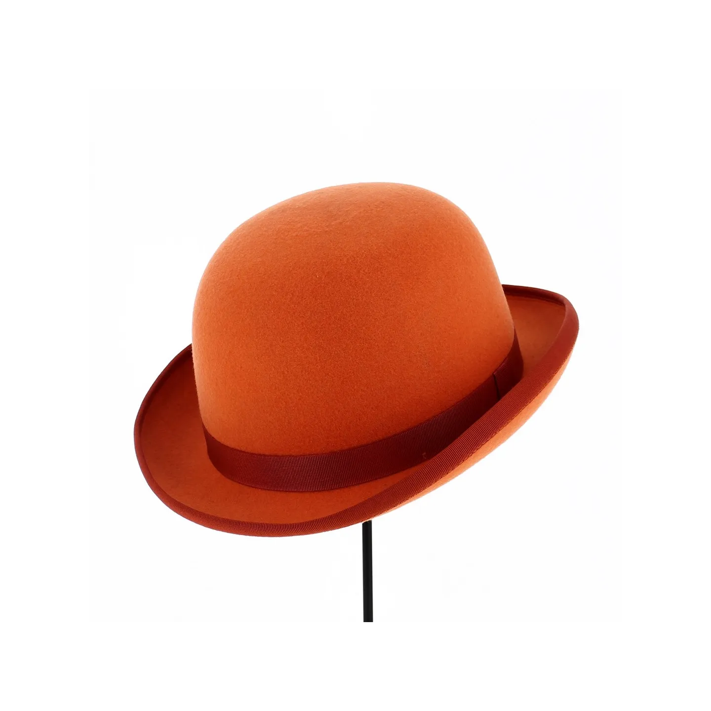 Alico Wool Felt Melon Hat Orange - Traclet