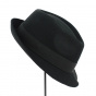 Cyril Black Felt Trilby Hat - Traclet