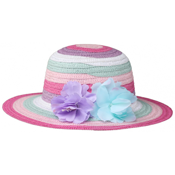 Children's Léana Straw Sun Hat - Traclet
