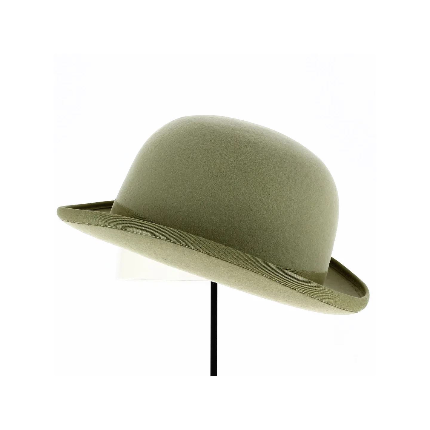 Melon Alico Wool Felt Hat Lime Green - Traclet