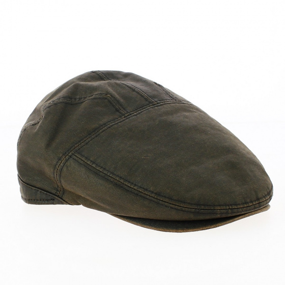 Stroy Flat Cap Brown Cotton- Aussie Apparel