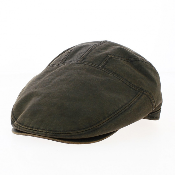 Stroy Flat Cap Brown Cotton- Aussie Apparel