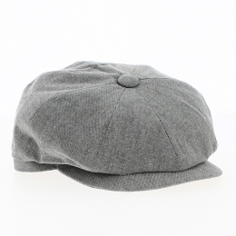 Cap 8 Ribs Namur Cotton Summer Grey - Traclet