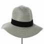 Grey Straw Traveller Pablo Hat - Traclet