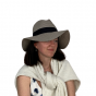 Grey Straw Traveller Pablo Hat - Traclet