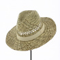 Traveller Gardener Straw Ribbon Hat Brown - Traclet