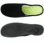 Organic velvet mule heel