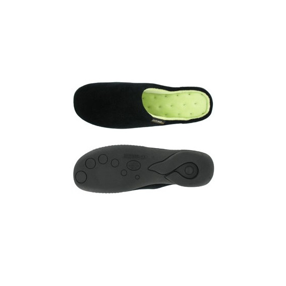 Mule velours bio talon