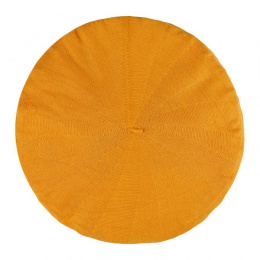 Summer Pluma Orange Cotton Beret - Heritage by Laulhère