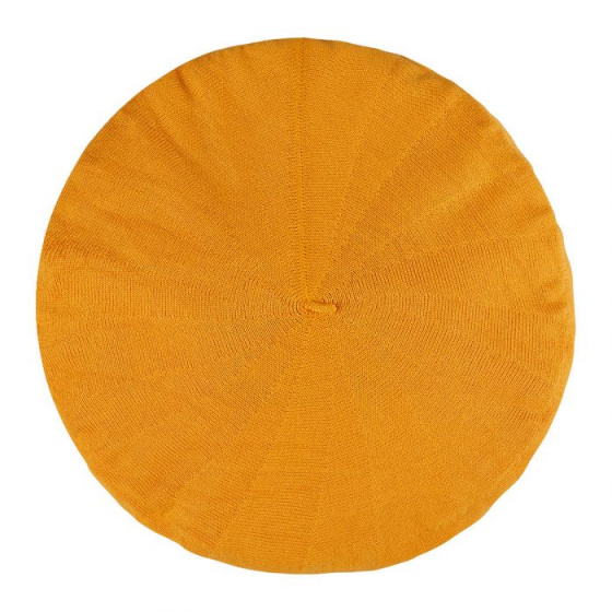 Béret Eté Pluma Orange Coton - Héritage par Laulhère Béret Eté Pluma Orange Coton - Héritage par Laulhère