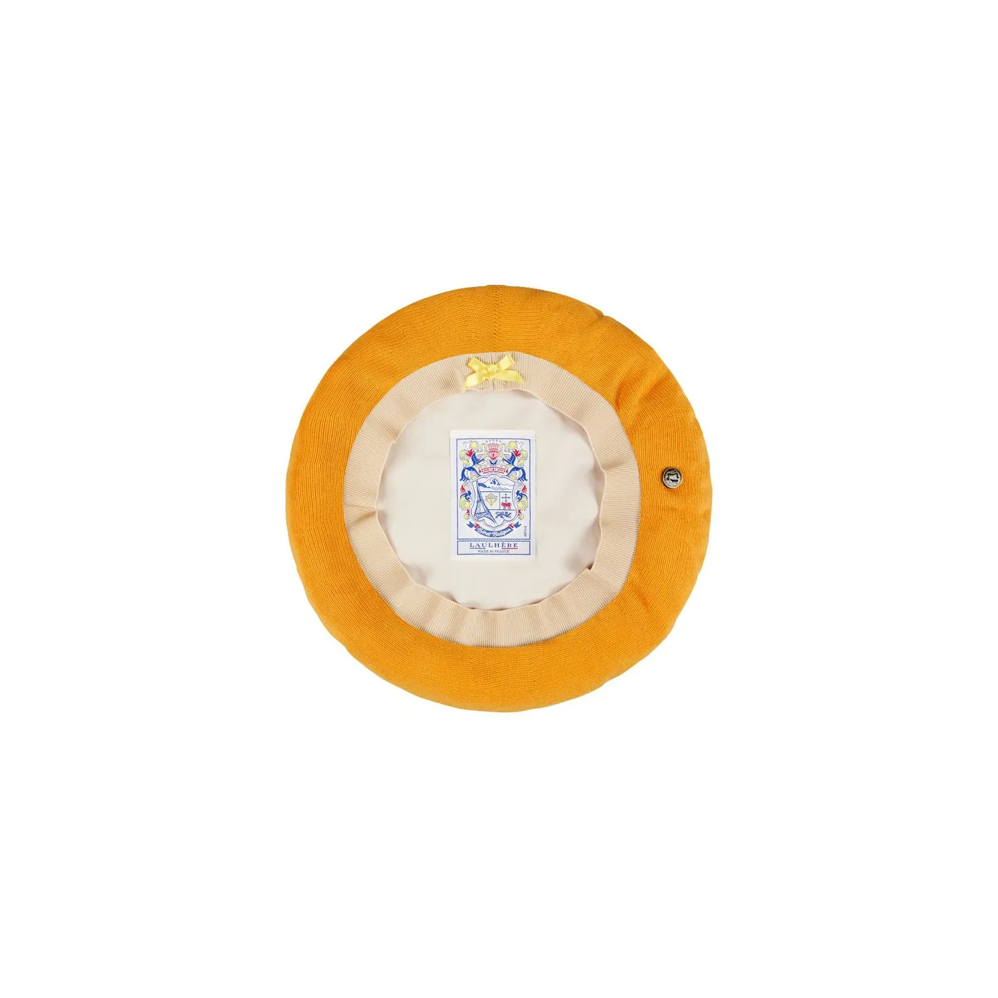 Béret Eté Pluma Orange Coton - Héritage par Laulhère