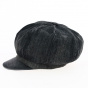 Cap Gavroche Gabi Black Jean Effect - Traclet