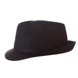 Trilby Linen Hat Black - Stetson