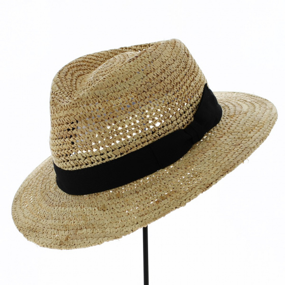 Chapeau Traveller Dolphy Paille Ruban Noir - Traclet Chapeau Traveller Dolphy Paille Ruban Noir - Traclet