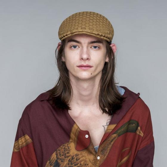 Ventair Ladder Stitch 507 Camel Cap - Kangol Ventair Ladder Stitch 507 Camel Cap - Kangol