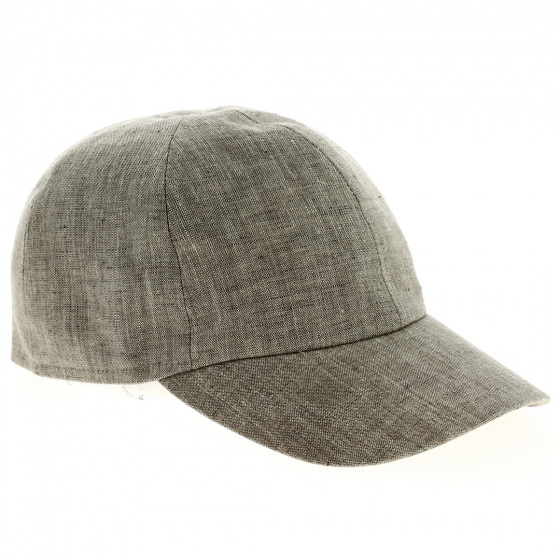 Casquette Baseball Monaco Lin Taupe - Göttmann
