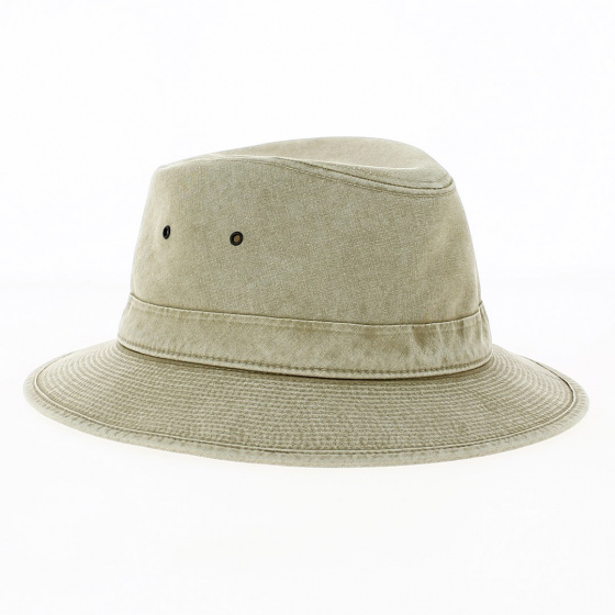 Chapeau Safari Hamilton Grignan Coton Beige - Crambes