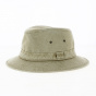 Safari Hat Hamilton Grignan Beige Cotton - Crambes