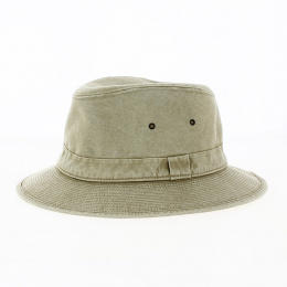 Chapeau Safari Hamilton Grignan Coton Beige - Crambes