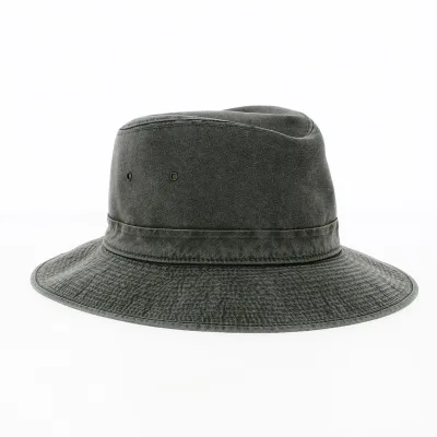 Safari Hat Durban Grignan Khaki Cotton - Crambes