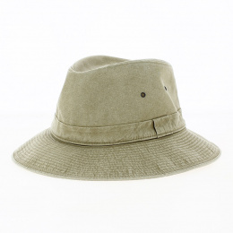 Safari Hat Durban Grignan Beige Cotton - Crambes