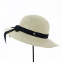Natural Straw Ziza Capeline - Flechet