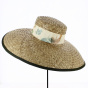 Wide Borders Spice Straw Cap - Traclet