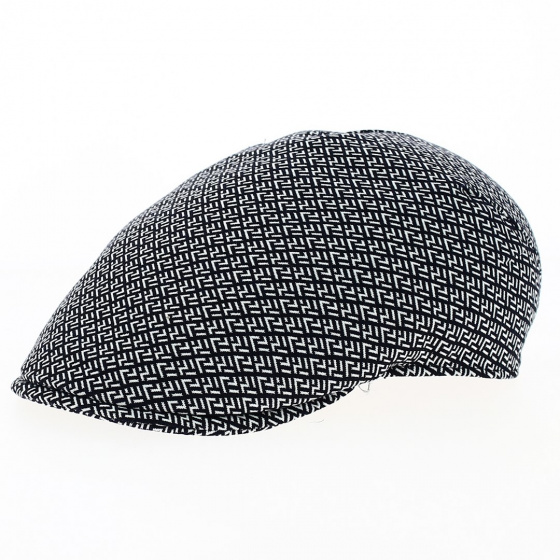 Black & White Livo Cotton Swing Cap - Marone