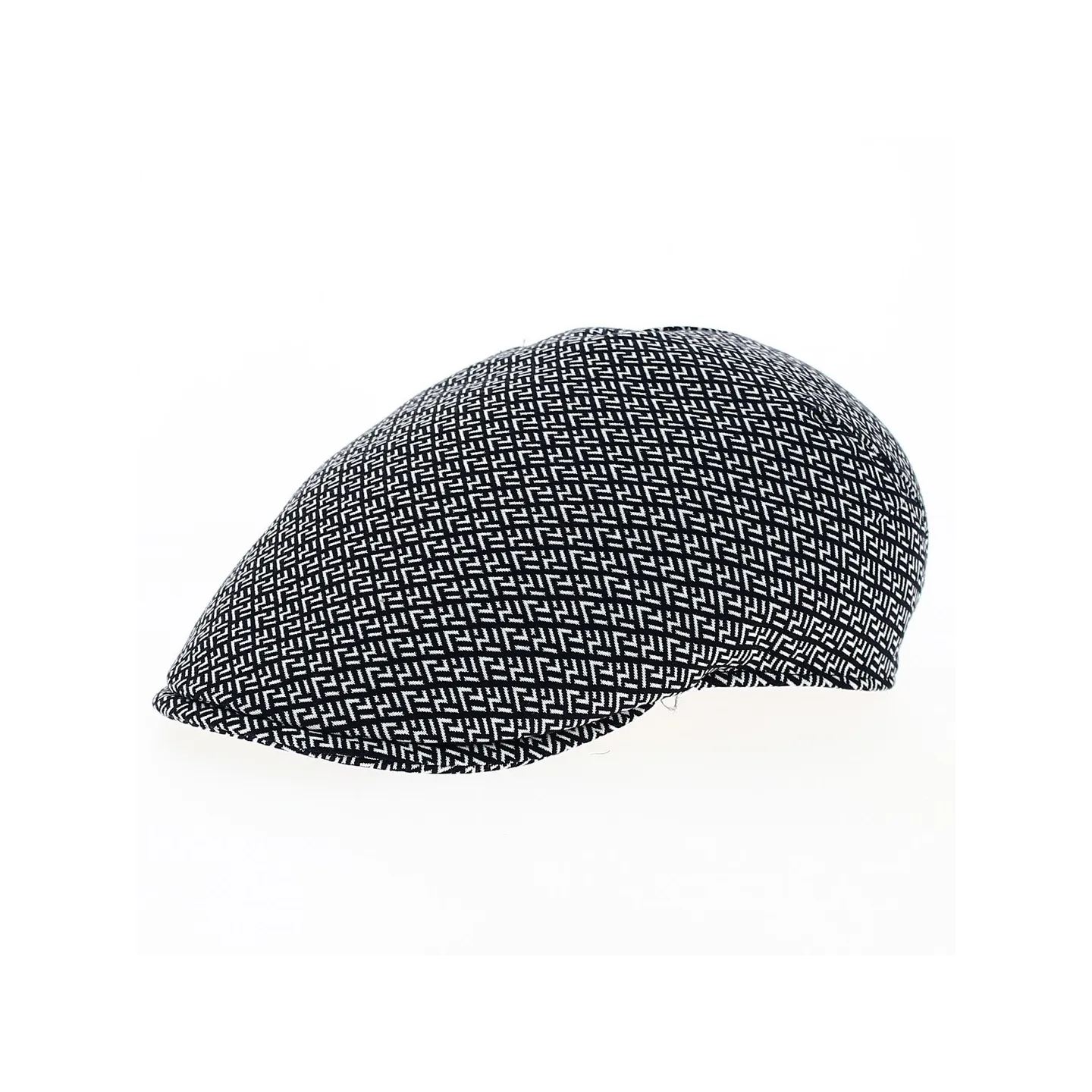 Black & White Livo Cotton Swing Cap - Marone