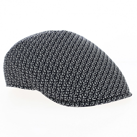 Casquette Bombée Livo Coton Black & White - Marone