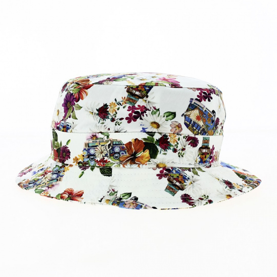 Bob Doco Coton Multicolore Motifs Fleurs - Flechet Bob Doco Coton Multicolore Motifs Fleurs - Flechet