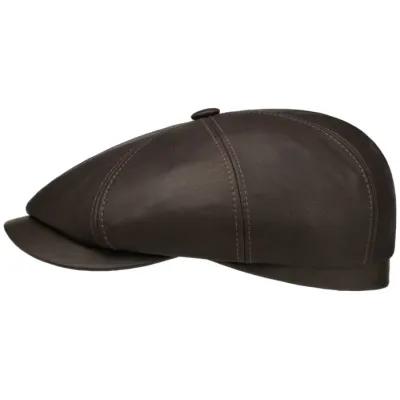 Casquette Hatteras Deery Cuir Marron - Stetson