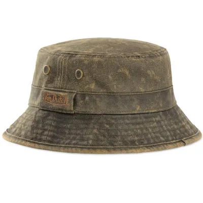 Faded Cotton Bucket Hat - Von Dutch Reference: 16237| Traclet Hat Shop