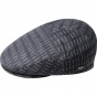 Nadel Flat Cap Linen Grey-Blue - Bailey
