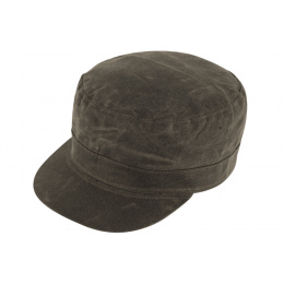 Army Khaki Cotton Oiled Cap - Traclet