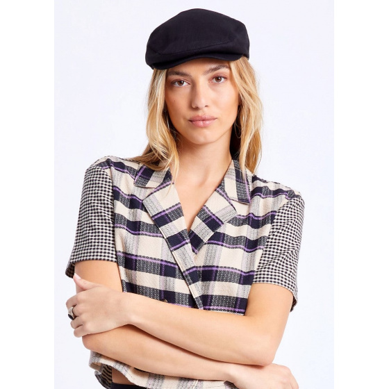 Casquette Plate Hooligan Noir - Brixton