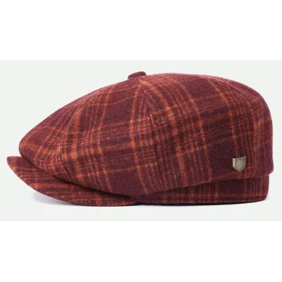 Brood Baggy Wool Crimson Cap - Brixton