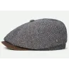 Black and Brown Brood Baggy Newsboy Cap - Brixton