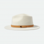 Fedora Messer Hat Light Beige Wool Felt - Brixton