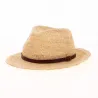 Chapeau Traveller Max en Raphia Naturel - Traclet
