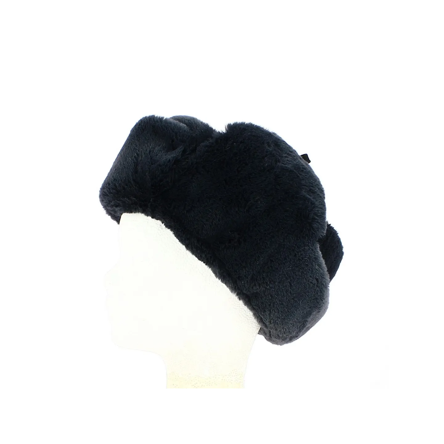 Chapka Russe Ushanka Bleue Marine - Traclet