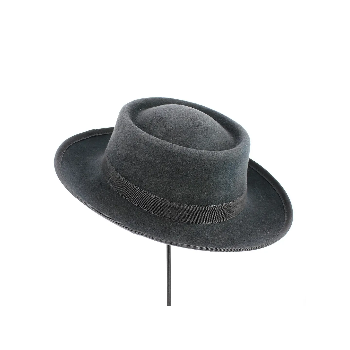 Felt hat from Auvergne Grey Anthracite - Traclet